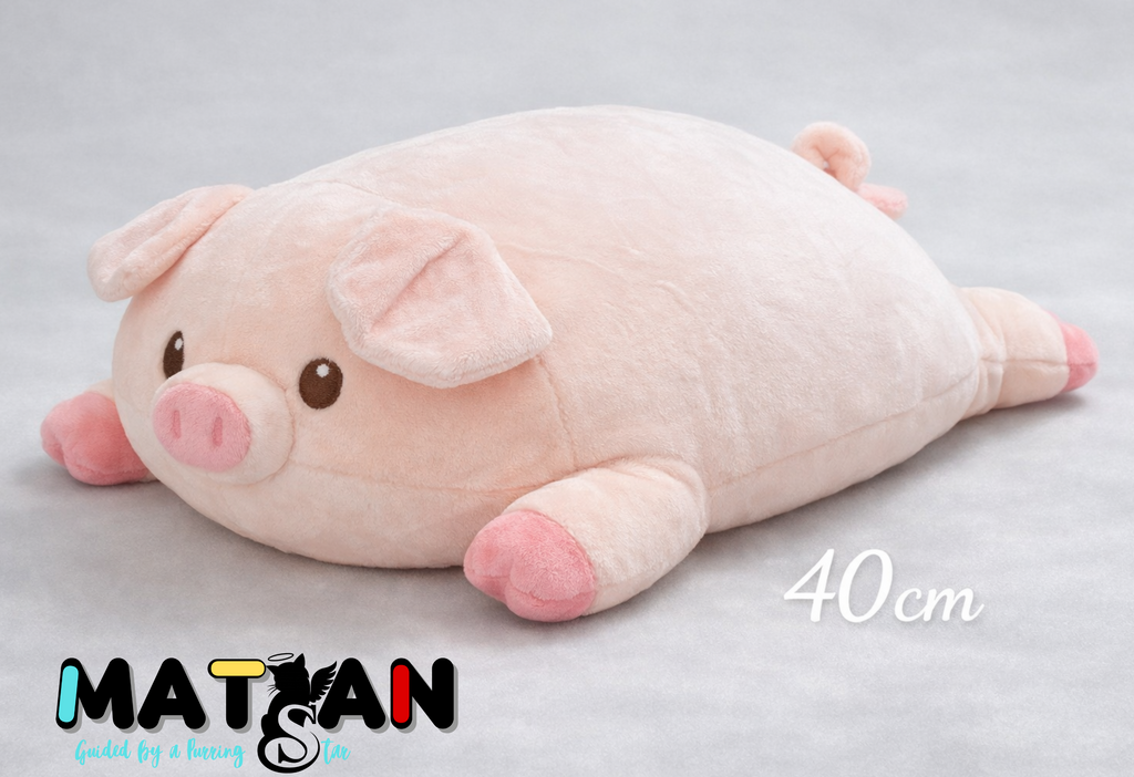 Premium Pastel Pig Plush – Cozy Comfort and Whimsical Charm for piggies lovers