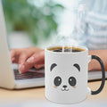Panda Ceramic Coffee Mug, Heat Reactive, 11oz