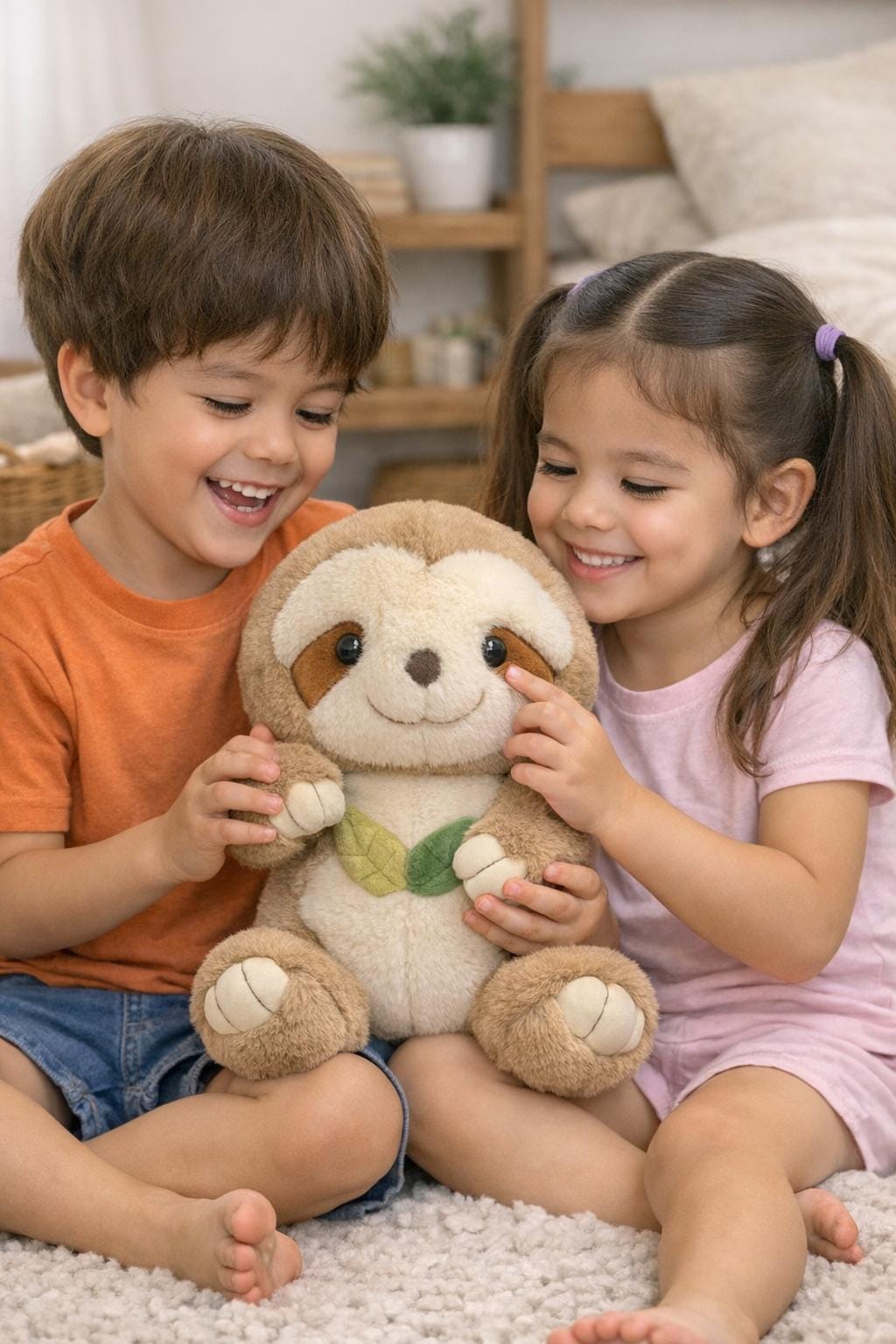 Soft Sloth Plush 37 cm – Adorable, cozy, and perfect for cuddles or gifting!