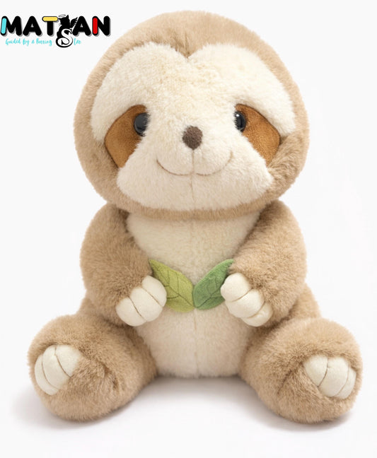 Soft Sloth Plush 37 cm – Adorable, cozy, and perfect for cuddles or gifting!