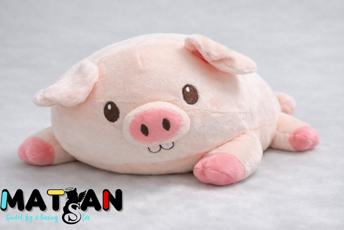 Premium Pastel Pig Plush – Cozy Comfort and Whimsical Charm for piggies lovers